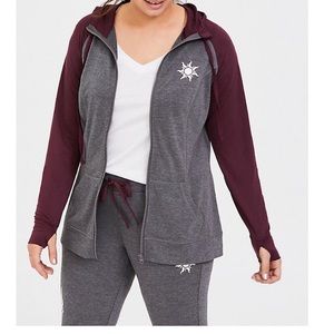 Torrid Disney Tangled Best Day Ever Active Zip up